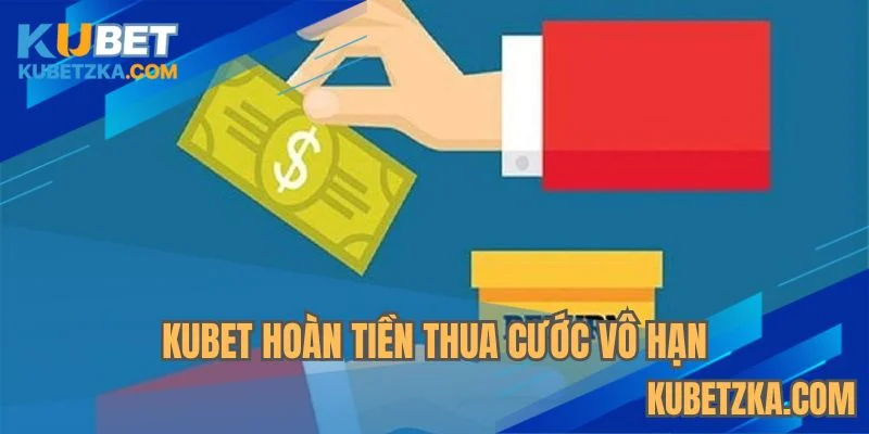 Hoàn tiền vô hạn khi chơi tại KUBET